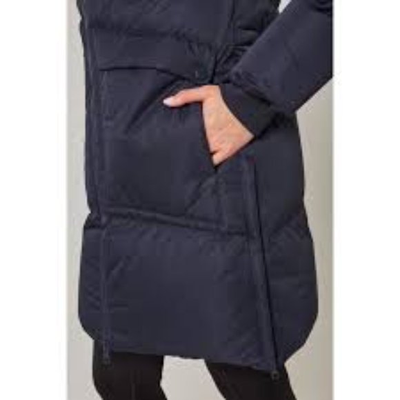 NWT Mondetta Outdoor Project Women's Mid-length Puffer Jacket in Navy - Size S - Picture 4 of 7